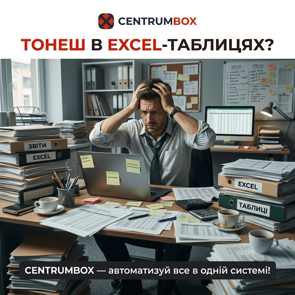Тонете в таблицях Excel та безладді месенджерів?